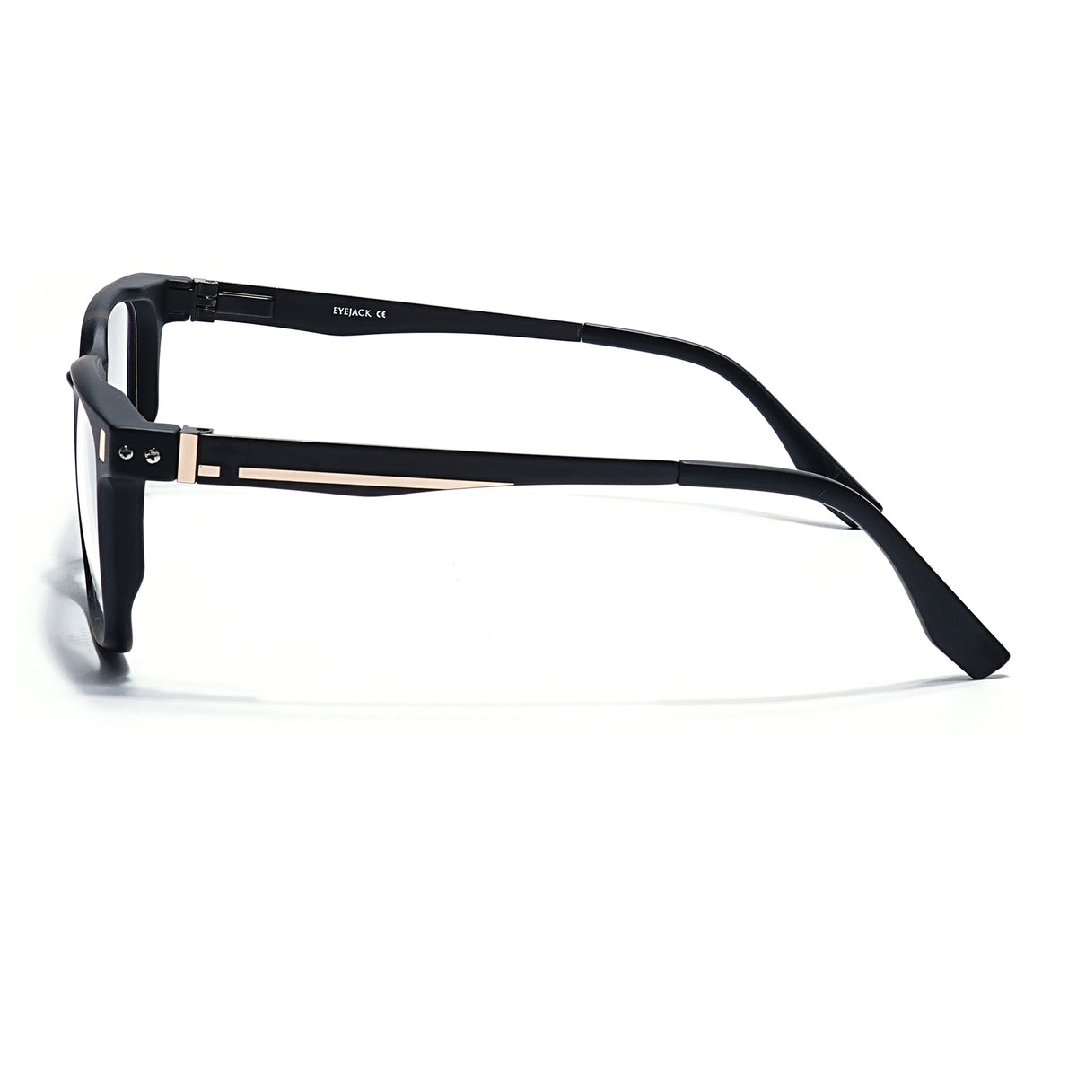 Eyejack Black & Brown Wayfarer Eyeglasses for Men and Women - Style 2474 - view 5