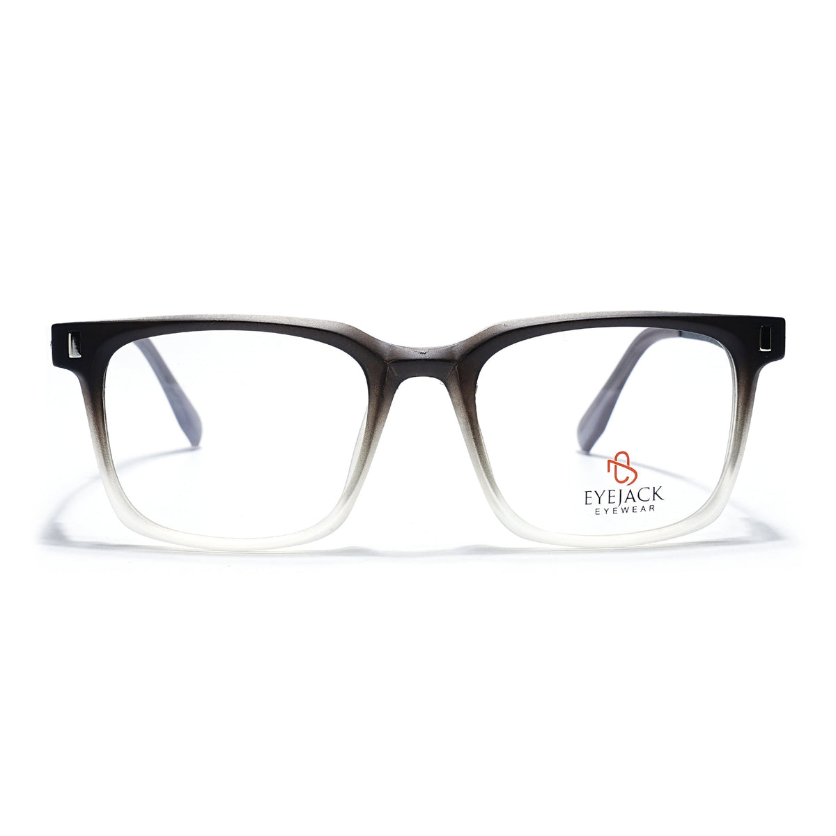 Eyejack Black & Grey Wayfarer Eyeglasses for Men and Women - Style 2476 - view 2