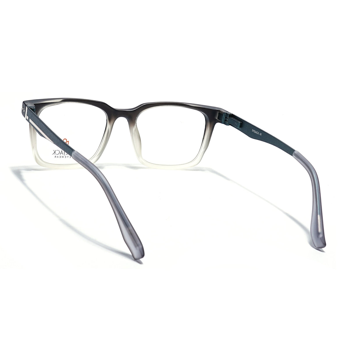 Eyejack Black & Grey Wayfarer Eyeglasses for Men and Women - Style 2476 - view 4