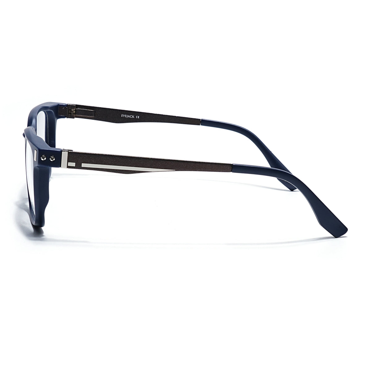 Eyejack Blue Wayfarer Eyeglasses for Men and Women - Style 2478 - view 5