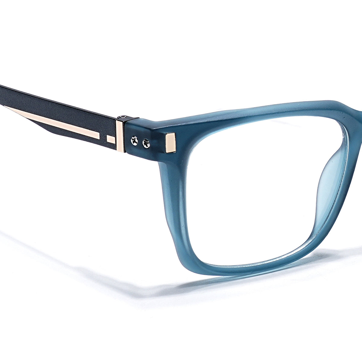 Eyejack Sea Green Wayfarer Eyeglasses for Men and Women - Style 2479 - view 3