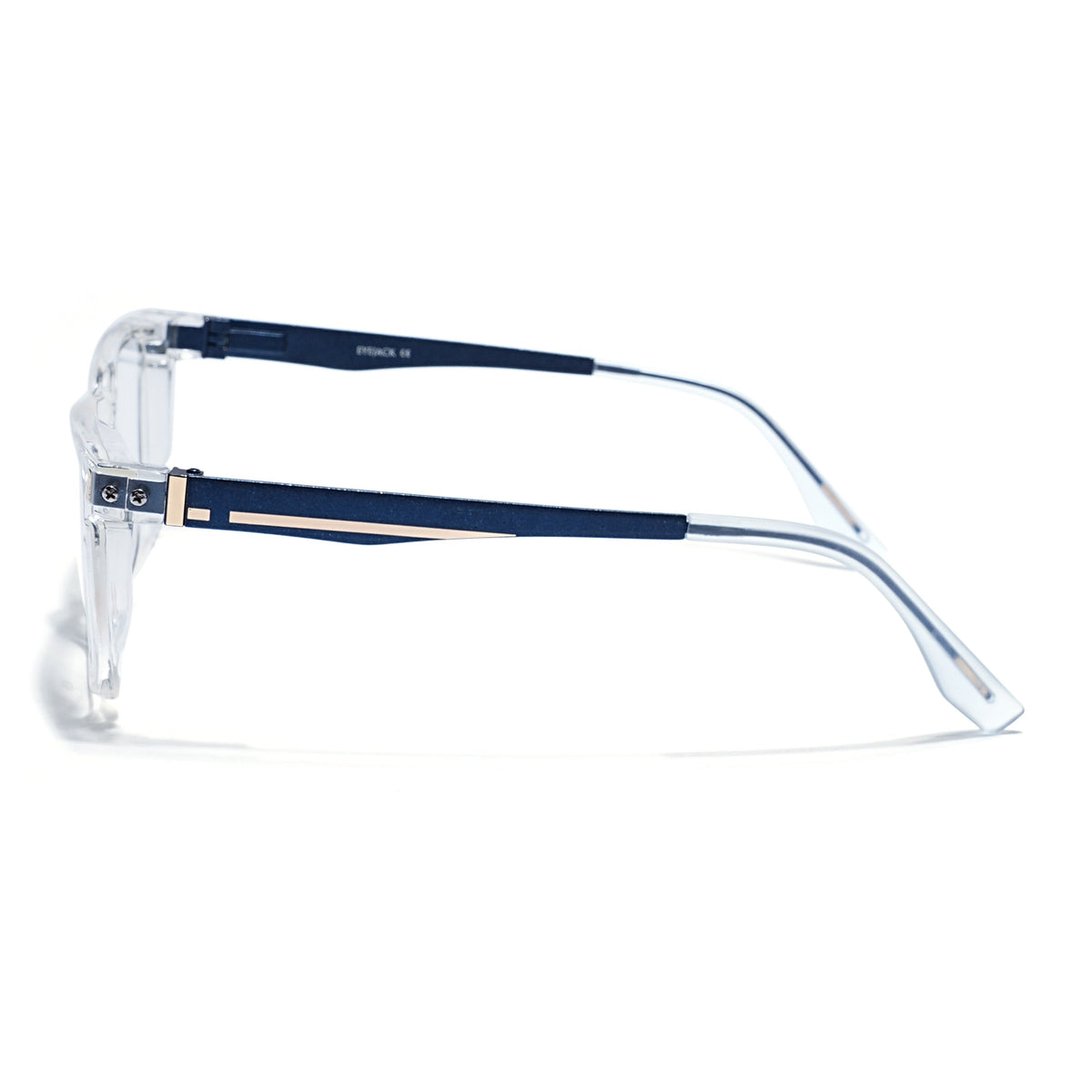 Eyejack Transparent Wayfarer Eyeglasses for Men and Women - Style 2483 - view 5