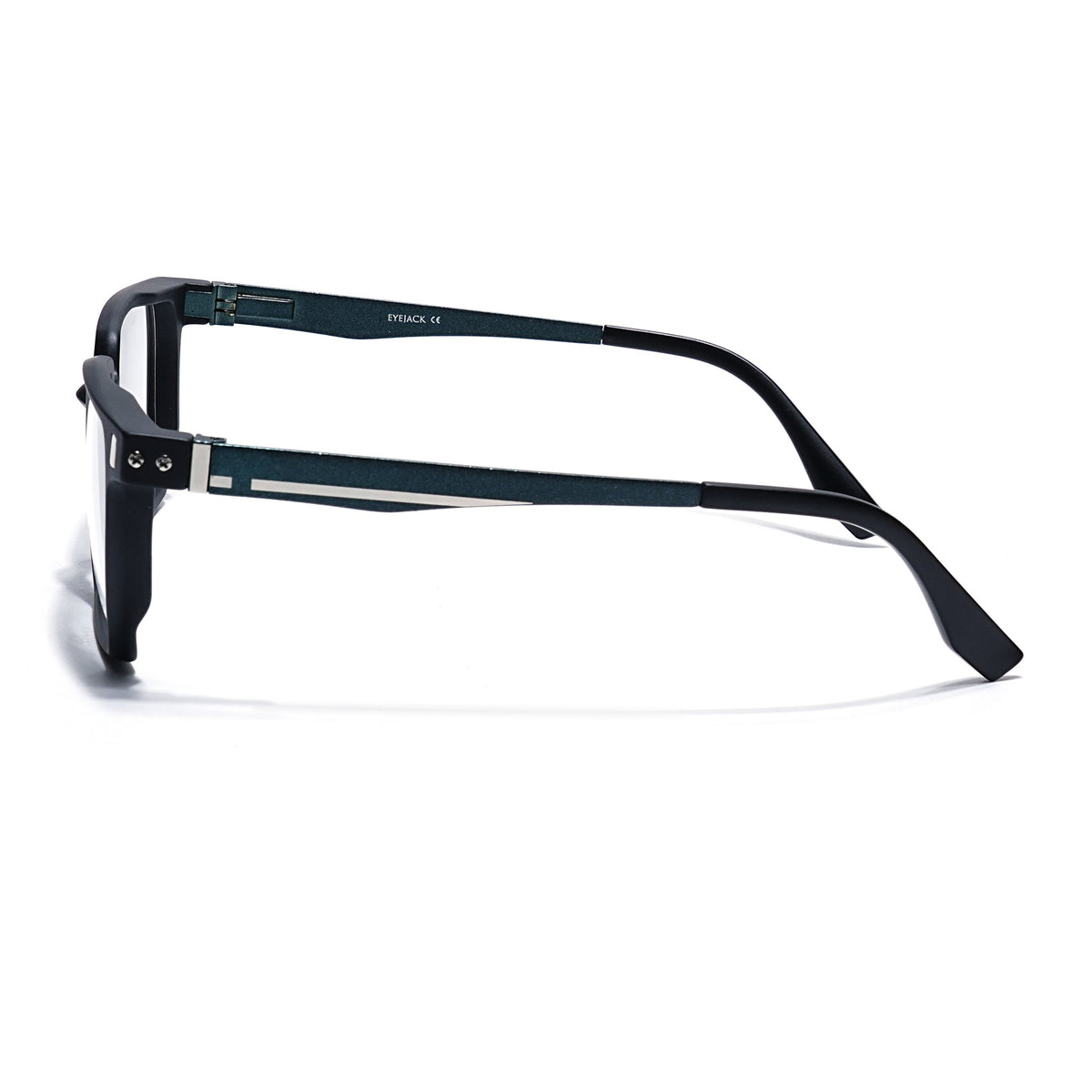 Eyejack Black Wayfarer Eyeglasses for Men and Women - Style 2485 - view 5