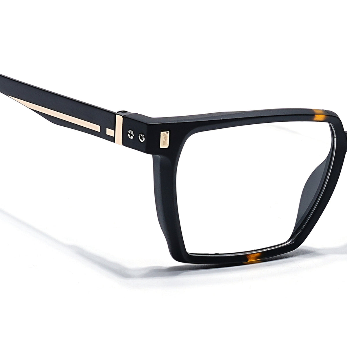 Eyejack Black & Brown Wayfarer Eyeglasses for Men and Women - Style 2486 - view 3