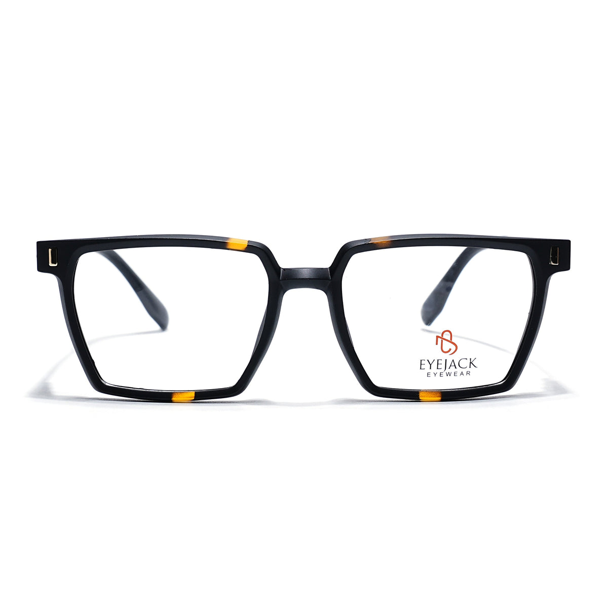 Eyejack Black & Brown Wayfarer Eyeglasses for Men and Women - Style 2486 - view 2