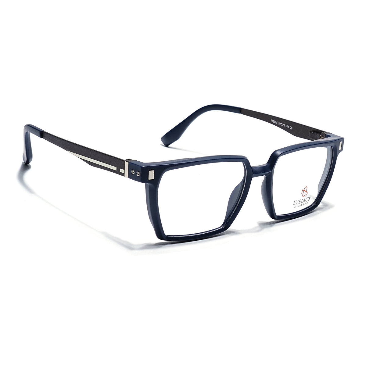Eyejack Blue Wayfarer Eyeglasses for Men and Women - Style 2491 - view 1
