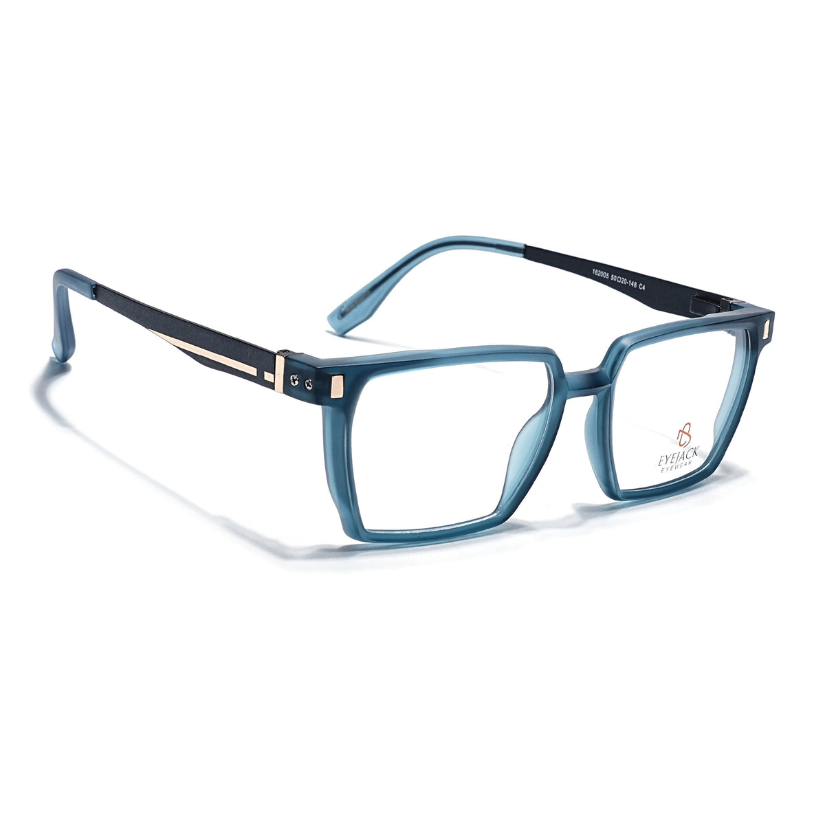 Eyejack Sea Green Wayfarer Eyeglasses for Men and Women - Style 2492 - view 1