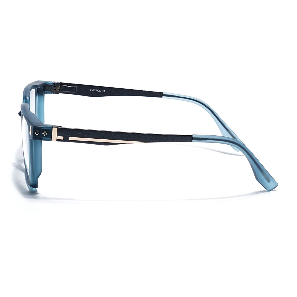 Eyejack Sea Green Wayfarer Eyeglasses for Men and Women - Style 2492 - view 5