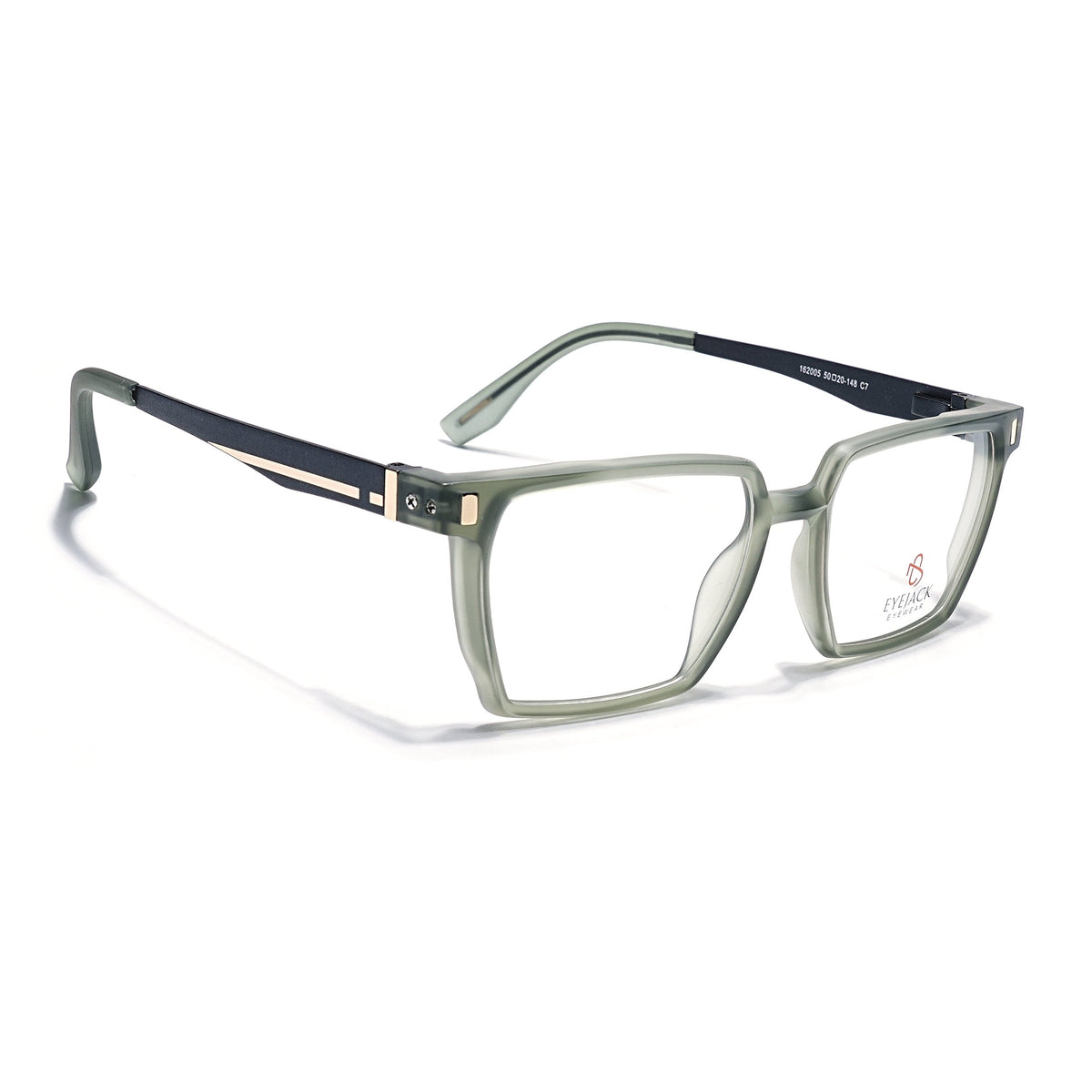 Eyejack Olive Wayfarer Eyeglasses for Men and Women - Style 2495 - view 1