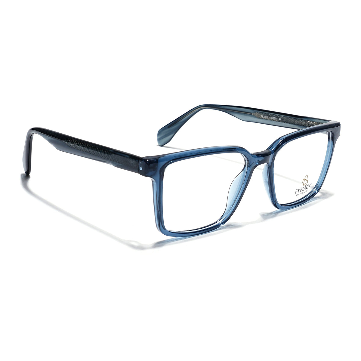 Eyejack Blue Wayfarer Eyeglasses for Men and Women - Style 2281 - view 1