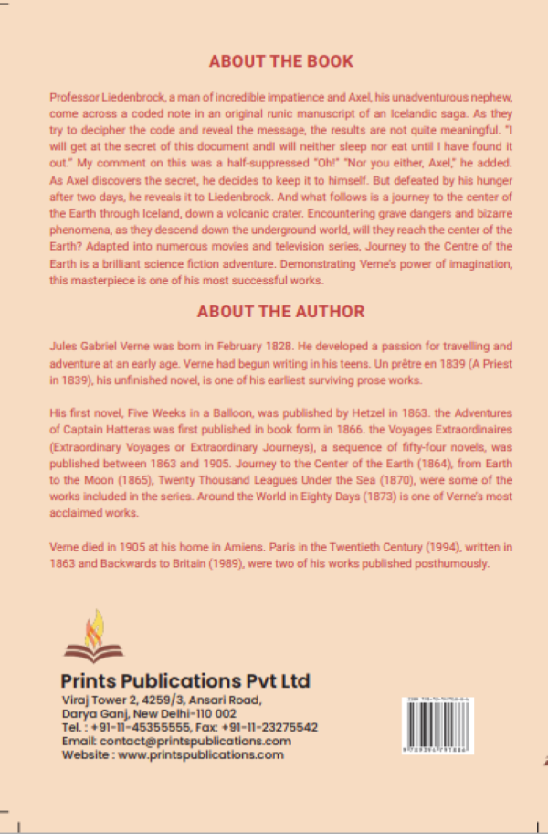 A Journey to the Centre of the Earth Prints Publications