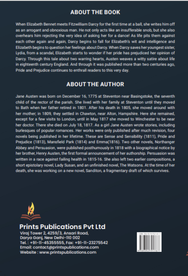 Pride & Prejudice Prints Publications