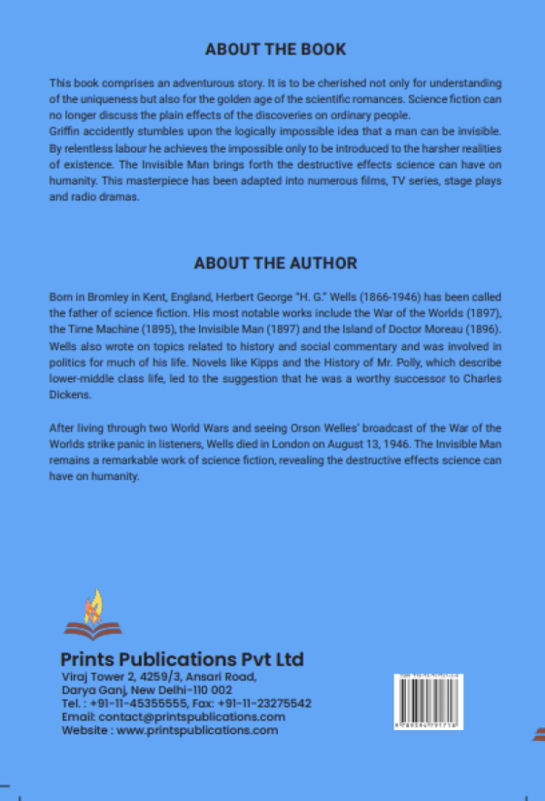 The Invisible Man Prints Publications