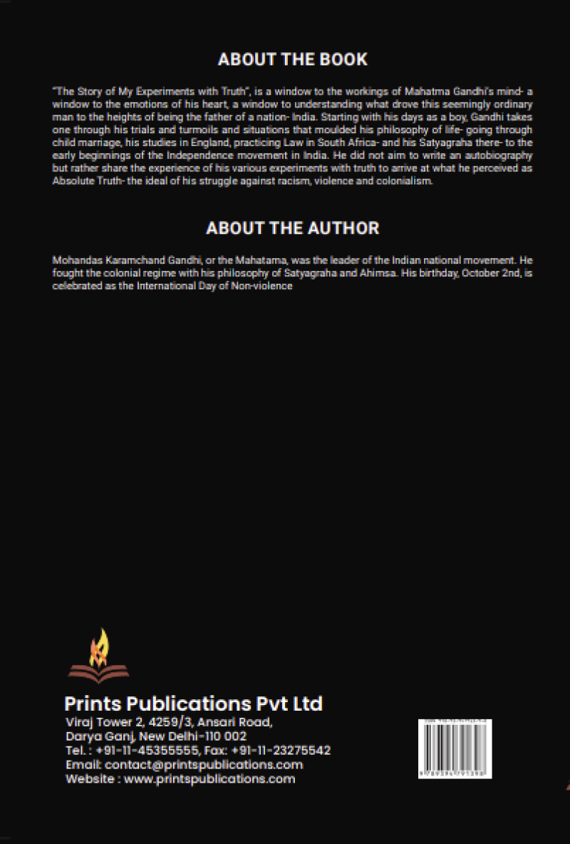 The Story of My Experiments with Truth Prints Publications
