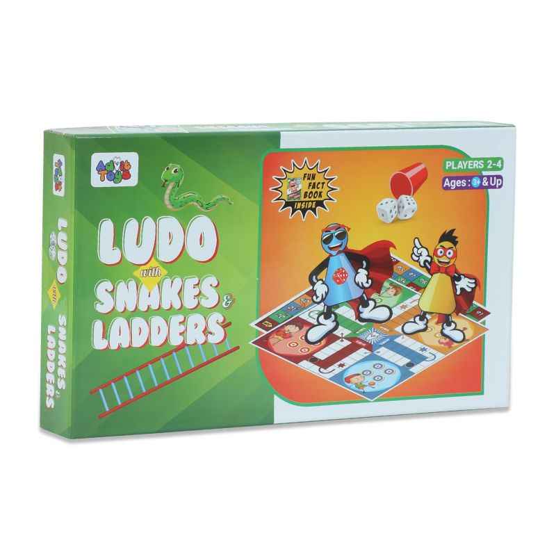 Ludo With Snakes & Ladders Prints Publications