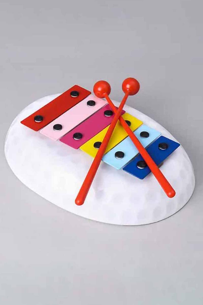 Toyzone Golf Xylophone Musical Toy For Kids - (White)