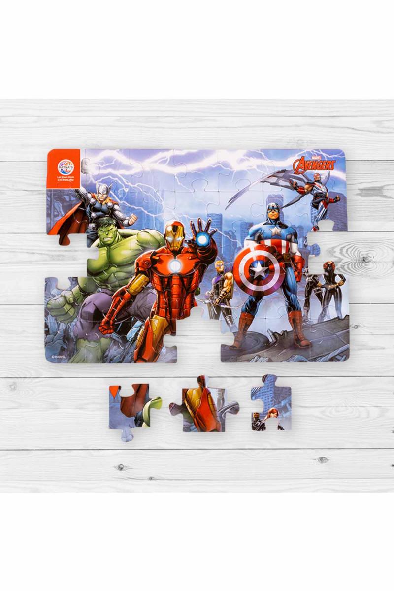 4 In 1 Avengers Team Jigsaw Puzzles For Kids