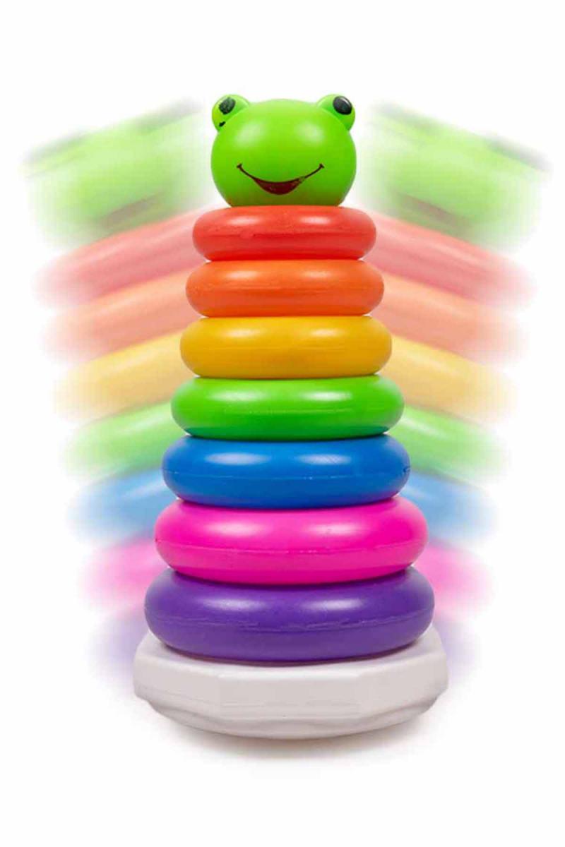 Frog Stacking Rings Toy For Kids- Big