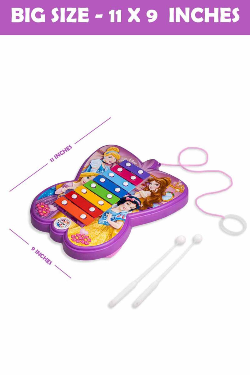 Ratna's Pull Along Xylophone Princess Toy For Kids (Multicolor)