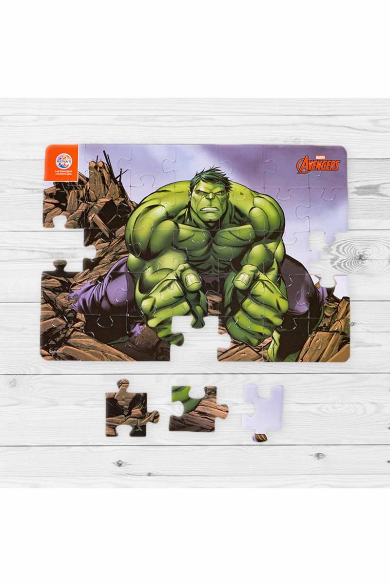 4 In 1 Avengers Solo Jigsaw Puzzles For Kids