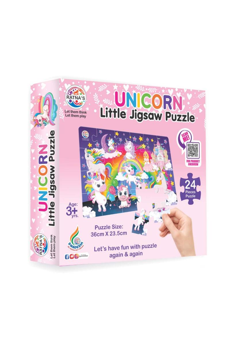 Little Jigsaw Unicorn Puzzle For Kids