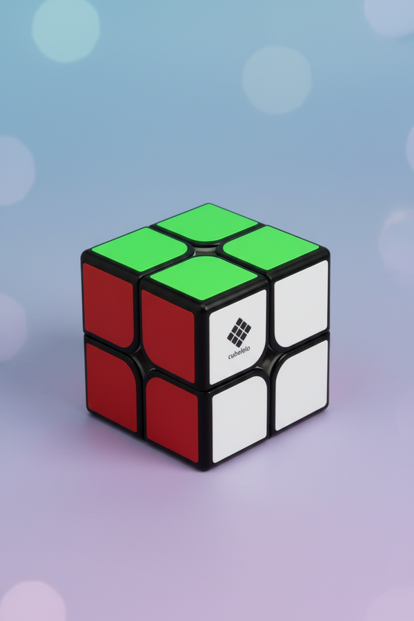 2x2 Speed Cube Stickerless Puzzle SUPER