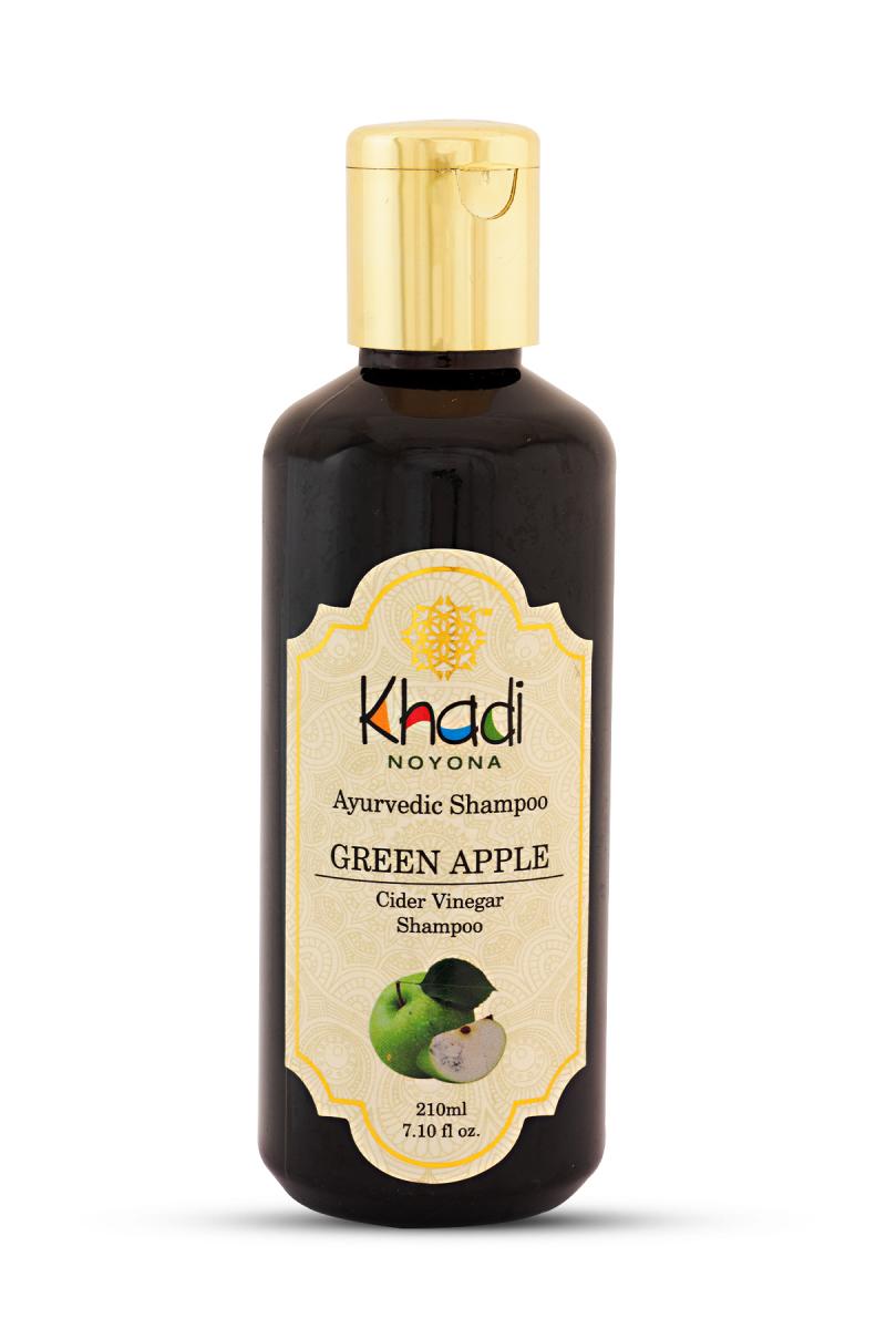 Noyona Khadi Ayurvedic Green Apple Shampoo - 210ml