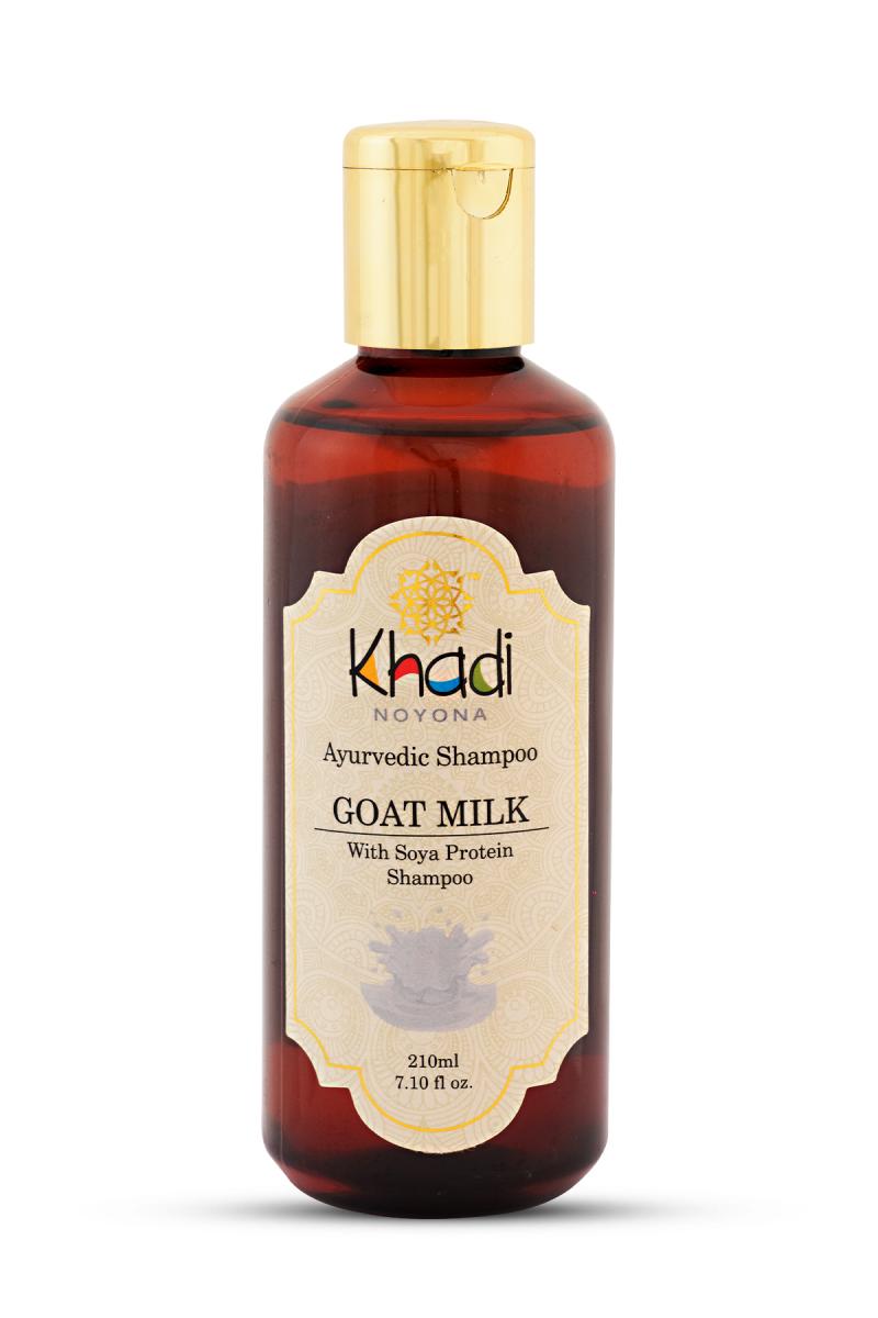 Noyona Khadi Ayurvedic Goat Milk Shampoo - 210ml