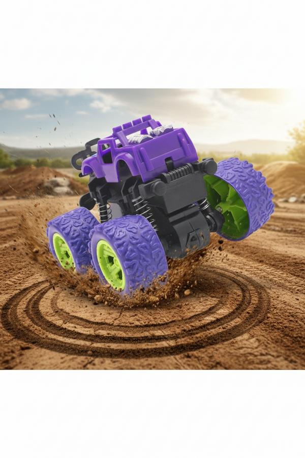 4WD Mini Monster Truck Toy With 360 Degree Friction Power- Design May Vary SUPER
