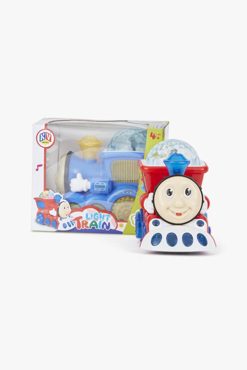 Light Train Bump and Go Toy for Kids