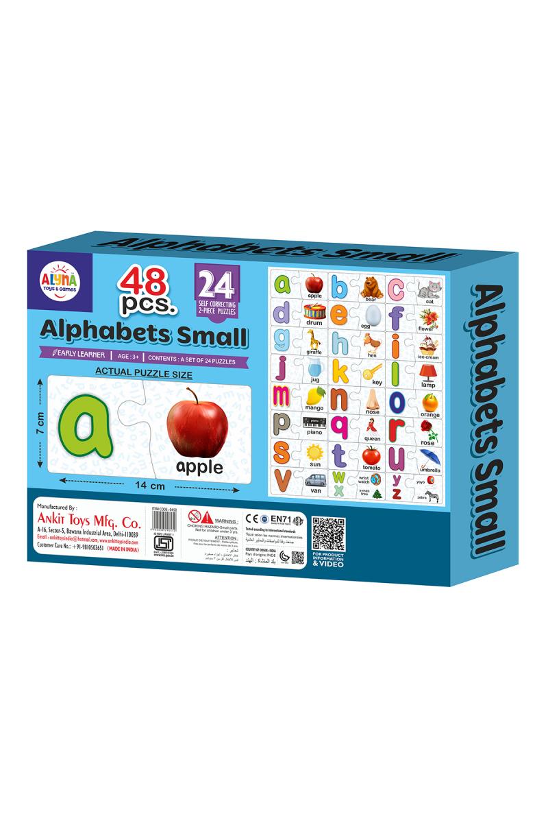 Kid's Small Alphabets Jigsaw Puzzles Kit