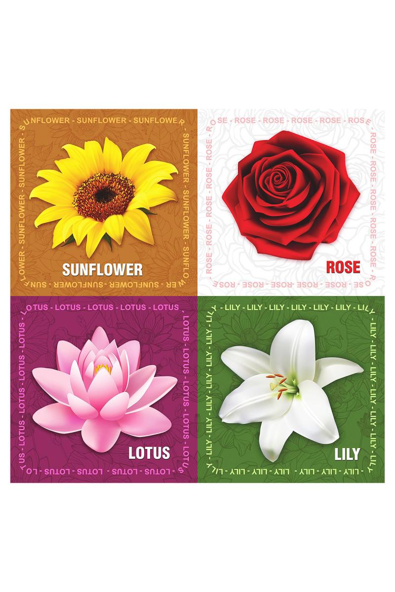 Fix N Learn Flowers Jigsaw Puzzle Kit for Kids