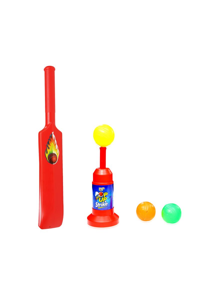 Virgo Toys Pop-Up and Strike Cricket Set For Kids (Multicolor)