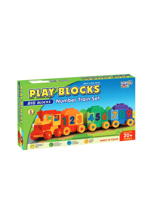 Play Blocks Number Train Set