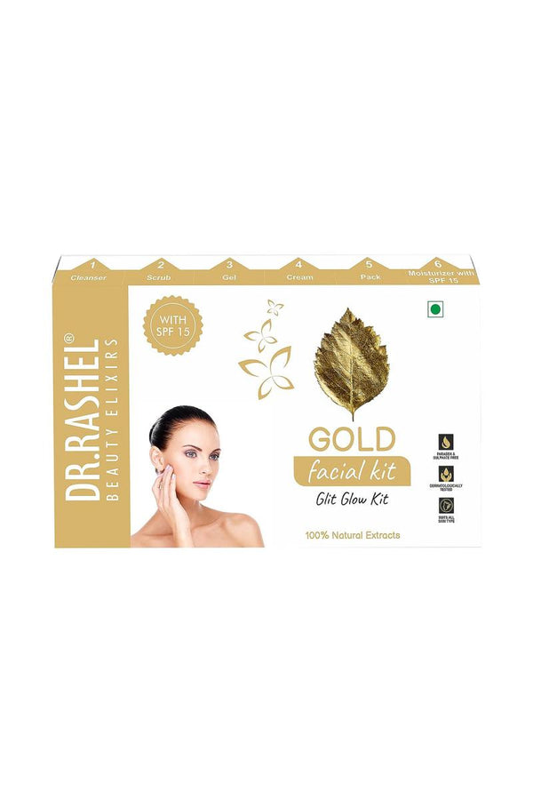 DR.RASHEL Glit Glow Gold Facial Kit - 140g