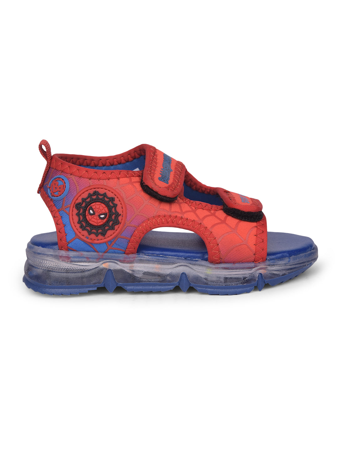 Bubblegummers Boys Casual Velcro Strap Sandal - Red - View 2