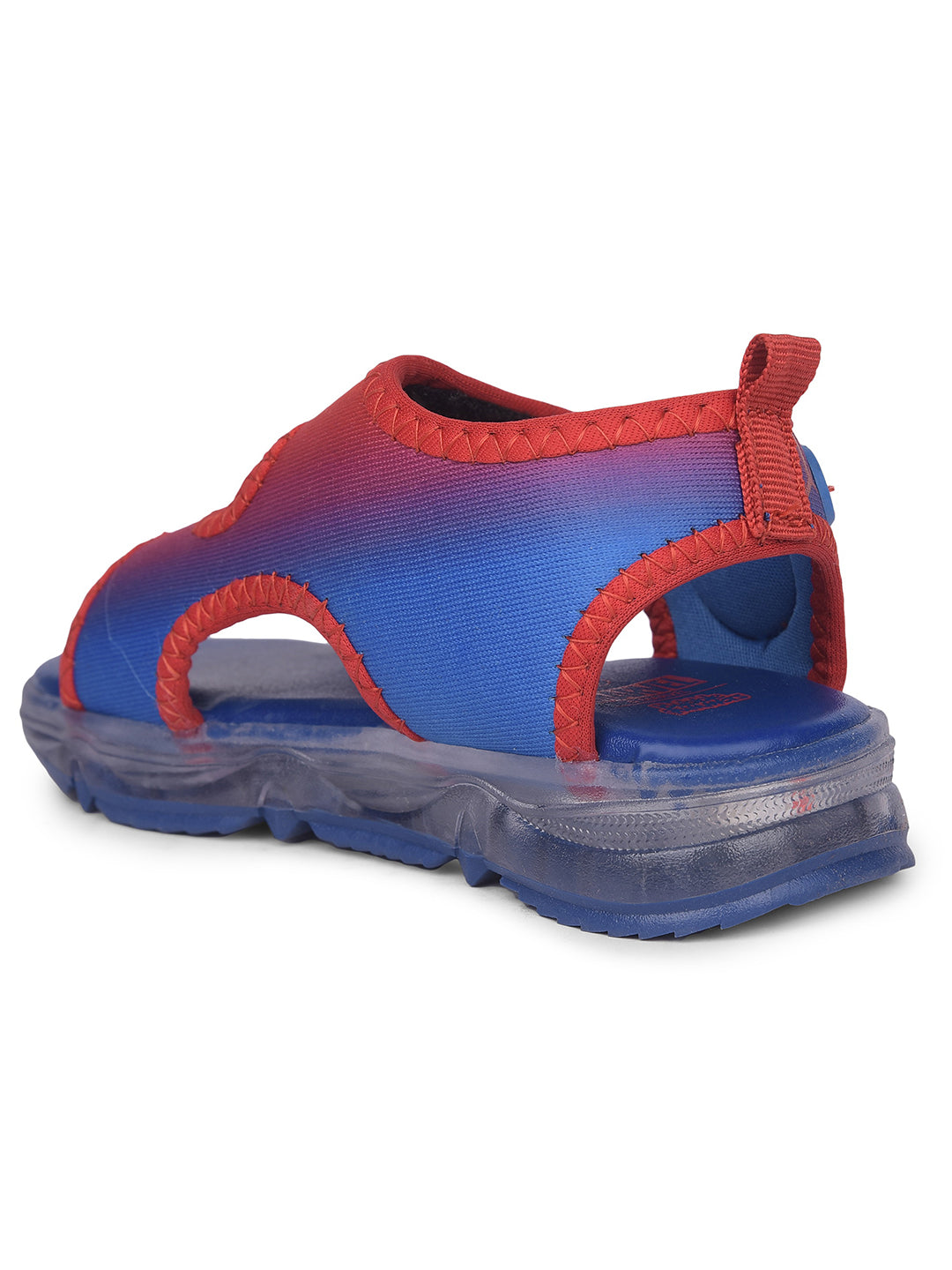 Bubblegummers Boys Casual Velcro Strap Sandal - Red - View 3