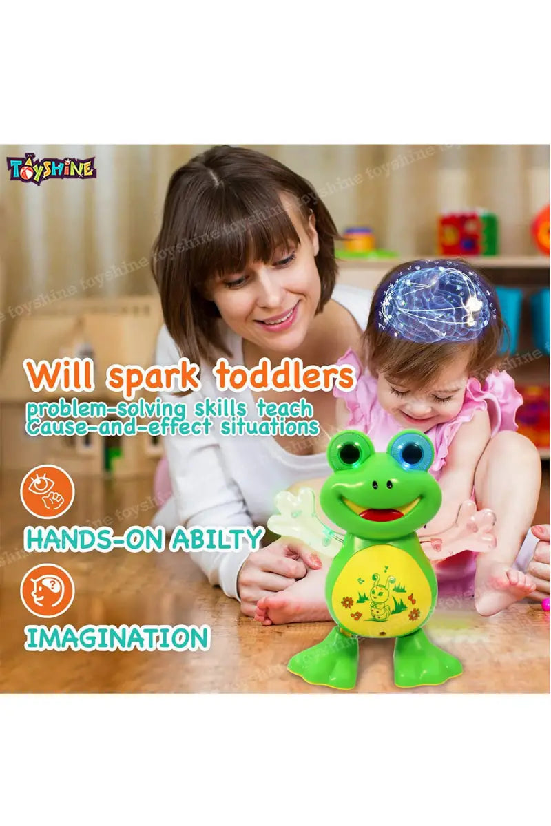 Musical and Dancing Frog Toy for Kids