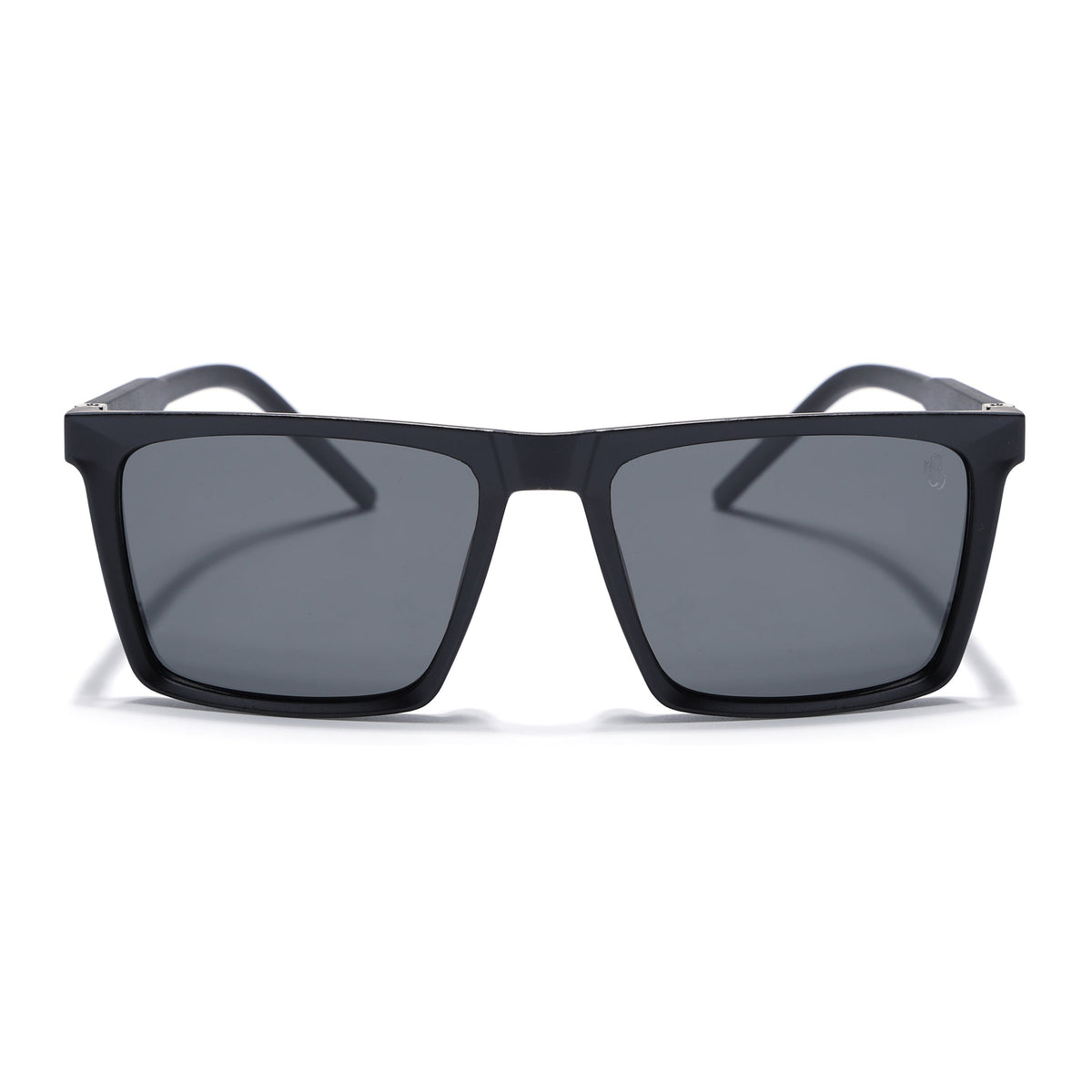 Eyejack Black Square Sunglasses for Men and Women - Style L766 - view 4