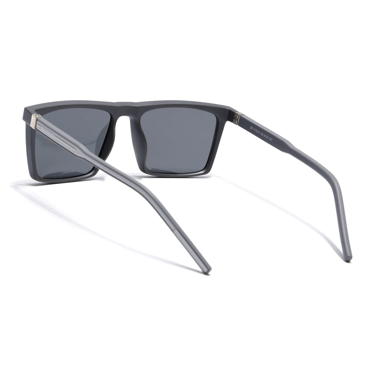 Eyejack Grey Square Sunglasses for Men and Women - Style L767 - view 6