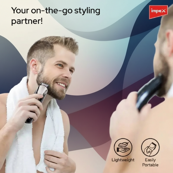 Impex GK-401 10 in 1 Grooming Trimmer Kit - Black (Pack of 1) SUPER