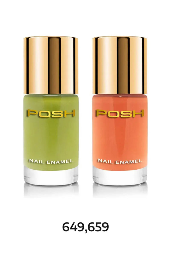 Posh High Gloss Toxin Free Nail Polish - 9 ml x 2 Pcs