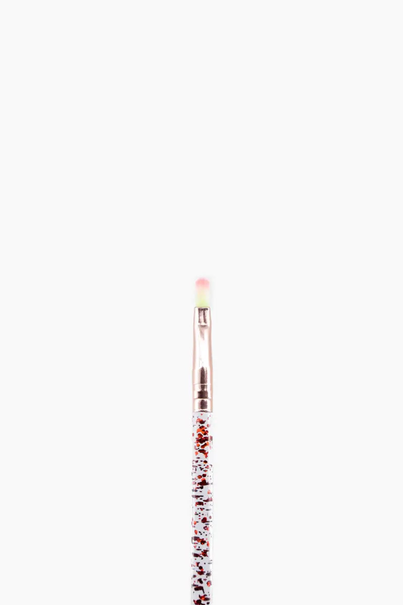 Glitter Makeup Brush Set (Red) - Pack of 5