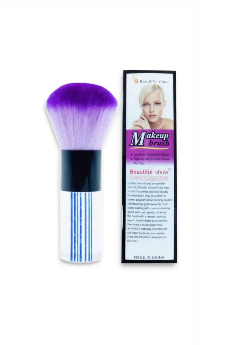 Synthetic Makeup Foundation Brush (Multicolor) - Pack of 1