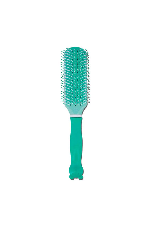 Flat Detangling Brush (Green)- Pack of 1