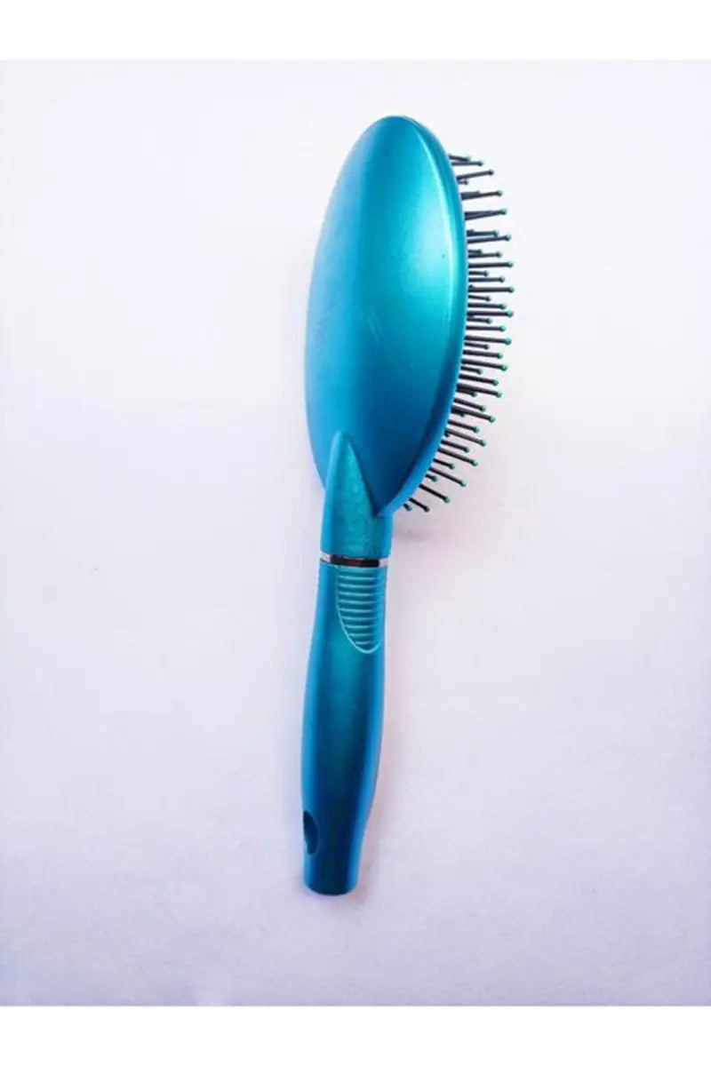 Vivin Flat shaped Plastic Hair Brush (Blue) - Pack of 1