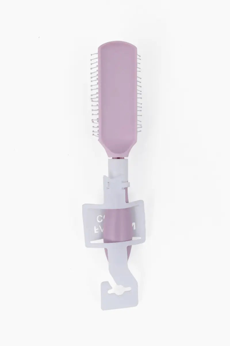 Square Shape Hair Comb/Hair Brush (Light Pink) - Pack of 1
