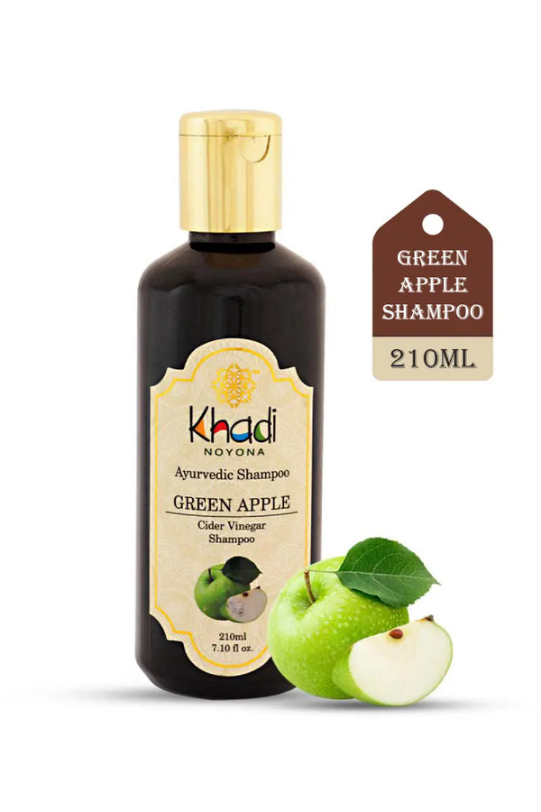 Noyona Khadi Ayurvedic Green Apple Shampoo - 210ml