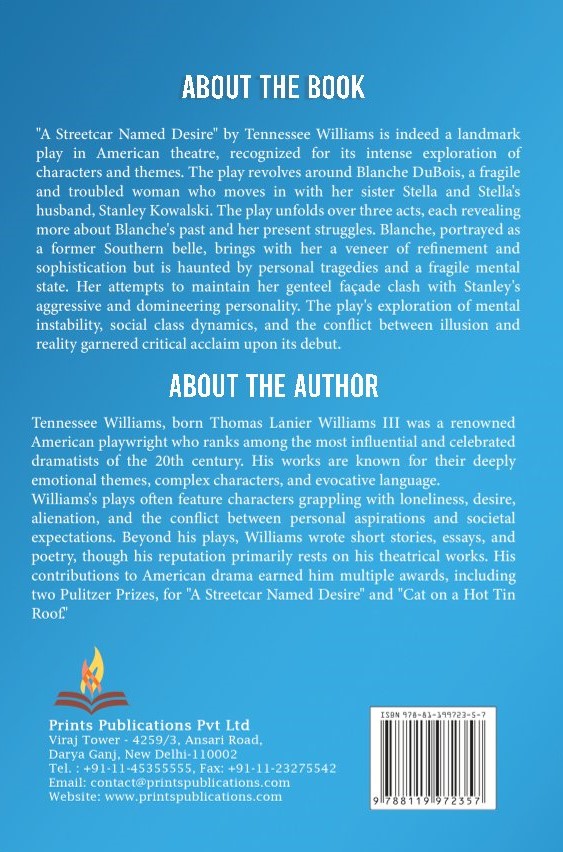 A Streetcar Named Desire Prints Publications