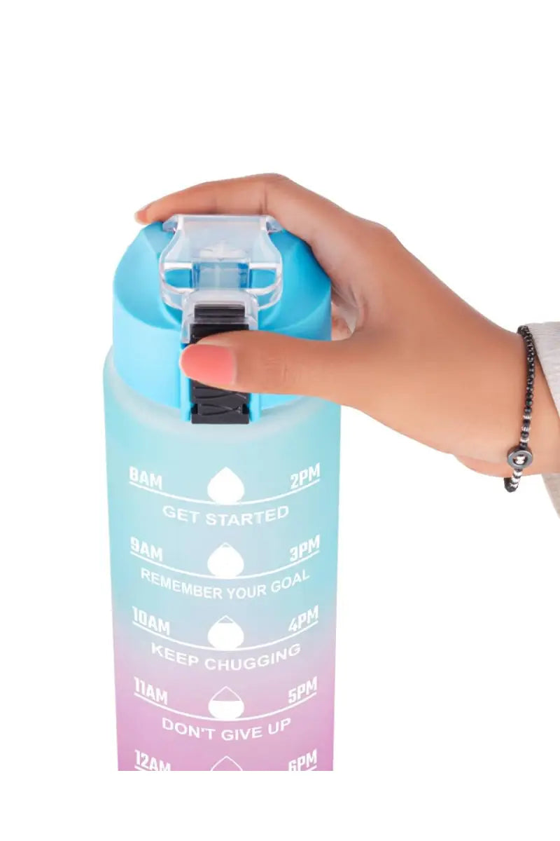 Plastic Sipper Water Bottle - 900 ml (Aqua)